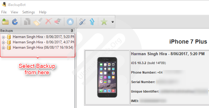 Hack Restrictions Passcode in iOS using Online Cracker